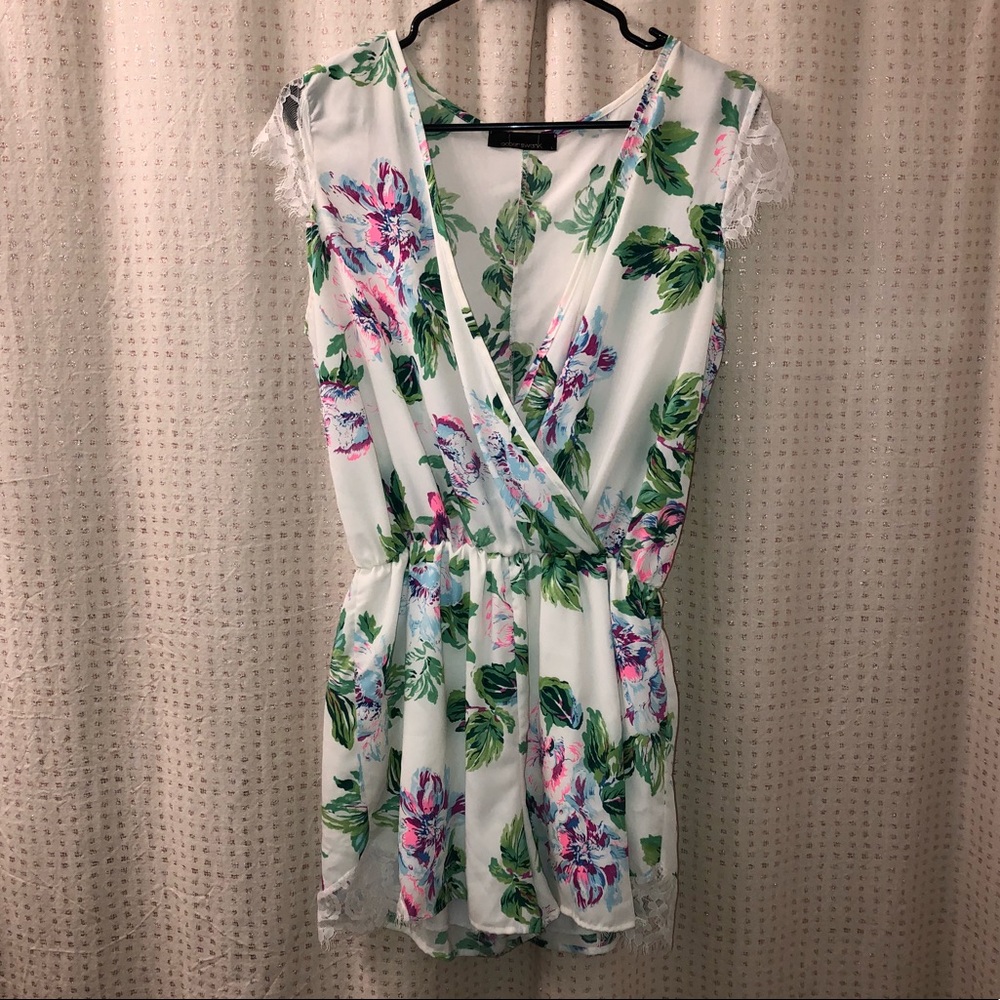 Gorgeous floral Romper